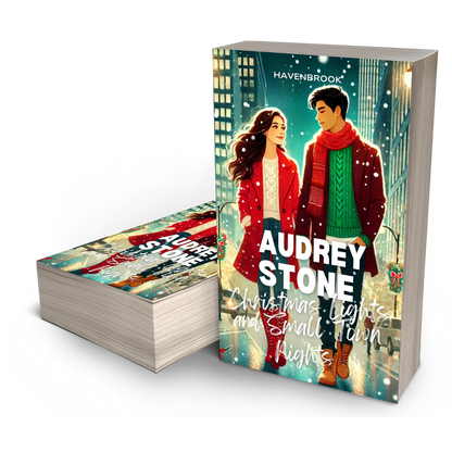 Christmas Lights & Small Town Nights :The Audrey Stone Havenbrook Christmas Romance Series, Book 7
