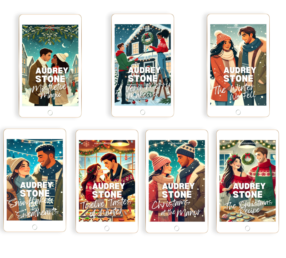 The Audrey Stone Christmas Romances - 7 Ebooks (Bundle 2) by Audrey Stone