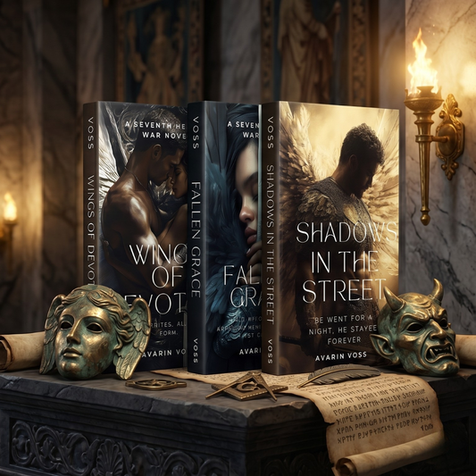Avarin Voss's Paperback Bundle: Books 1–3, Fallen Grace, Shadows in the Streets, Wings of Devotion
