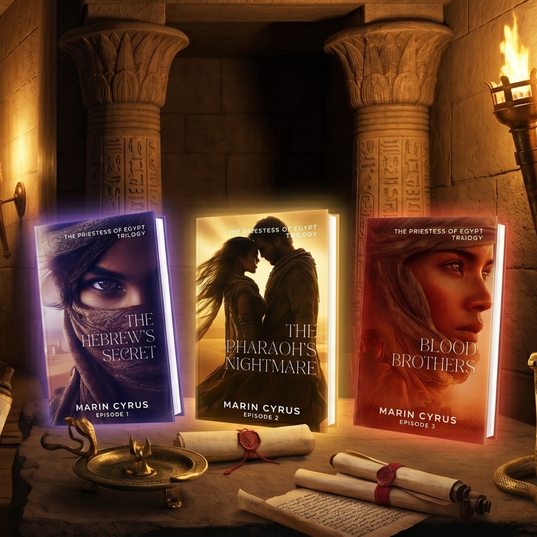 The Priestess Of Egypt Trilogy Paperback Bundle | Historical Thriller Adventure