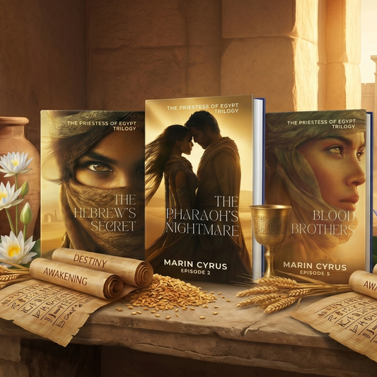 The Priestess Of Egypt Trilogy Paperback Bundle | Historical Thriller Adventure
