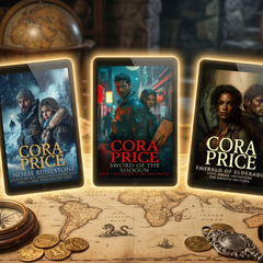 The Heart & Treasure Series Ebook Bundle 2: Books 4-6, Sword of Shogun, Emerald of Eldorado, Norse Runestone