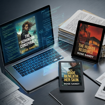 The Shadow Files Thrillers Ebook Bundle Bundle: Books 1–3, The Code Beneath Her Skin, The Kohinoor Conspiracy, The Human Resource
