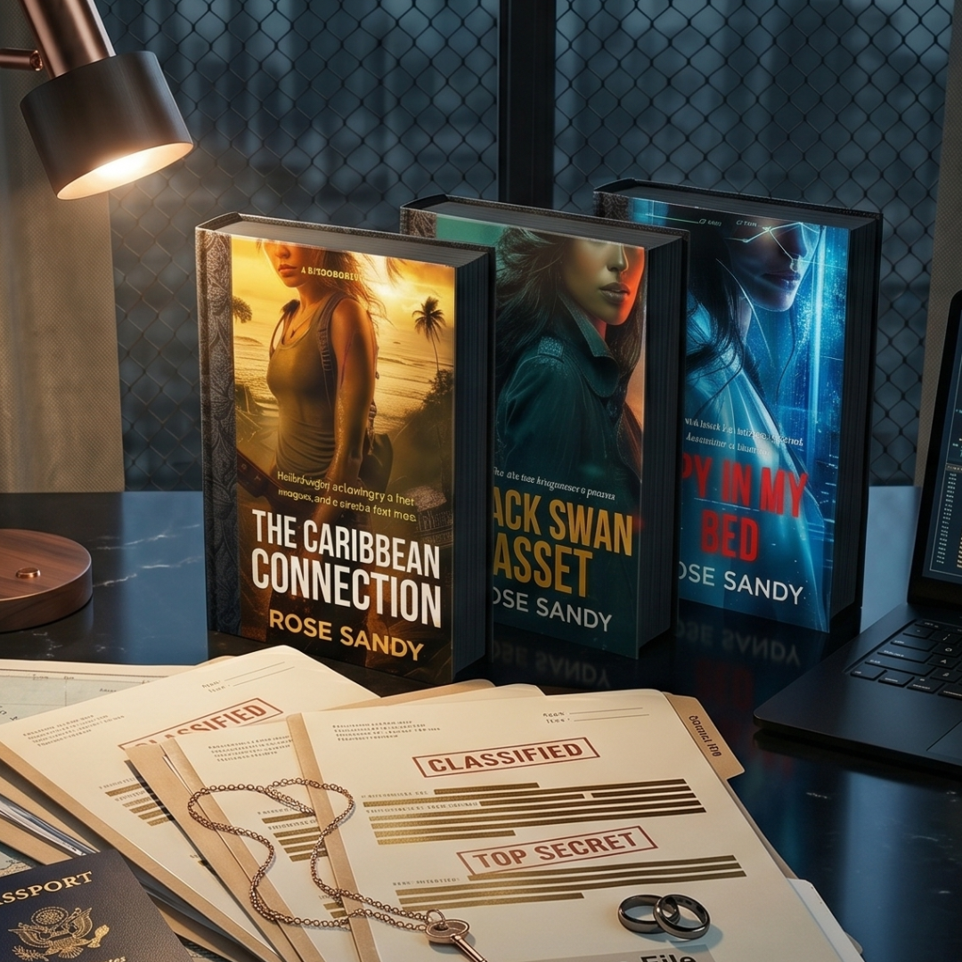 The Shadow Files Thrillers Ebook Bundle: Books 4-6, Spy in My Bed, Caribbean Connection, Black Swan Asset