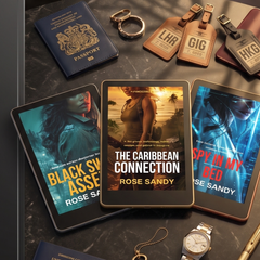 The Shadow Files Thrillers Ebook Bundle: Books 4-6, Spy in My Bed, Caribbean Connection, Black Swan Asset