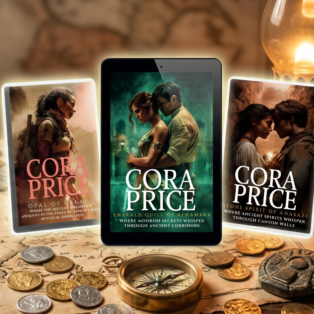 The Heart & Treasure Series Ebook Bundle 4: Books 10–12, Opal of Dreams, Stone Spirit of the Anasazi, Emerald Quill of the Alhambra