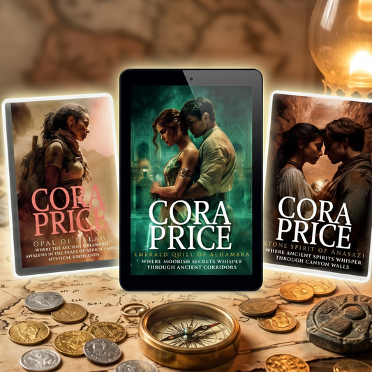 The Heart & Treasure Series Ebook Bundle 4: Books 10–12, Opal of Dreams, Stone Spirit of the Anasazi, Emerald Quill of the Alhambra