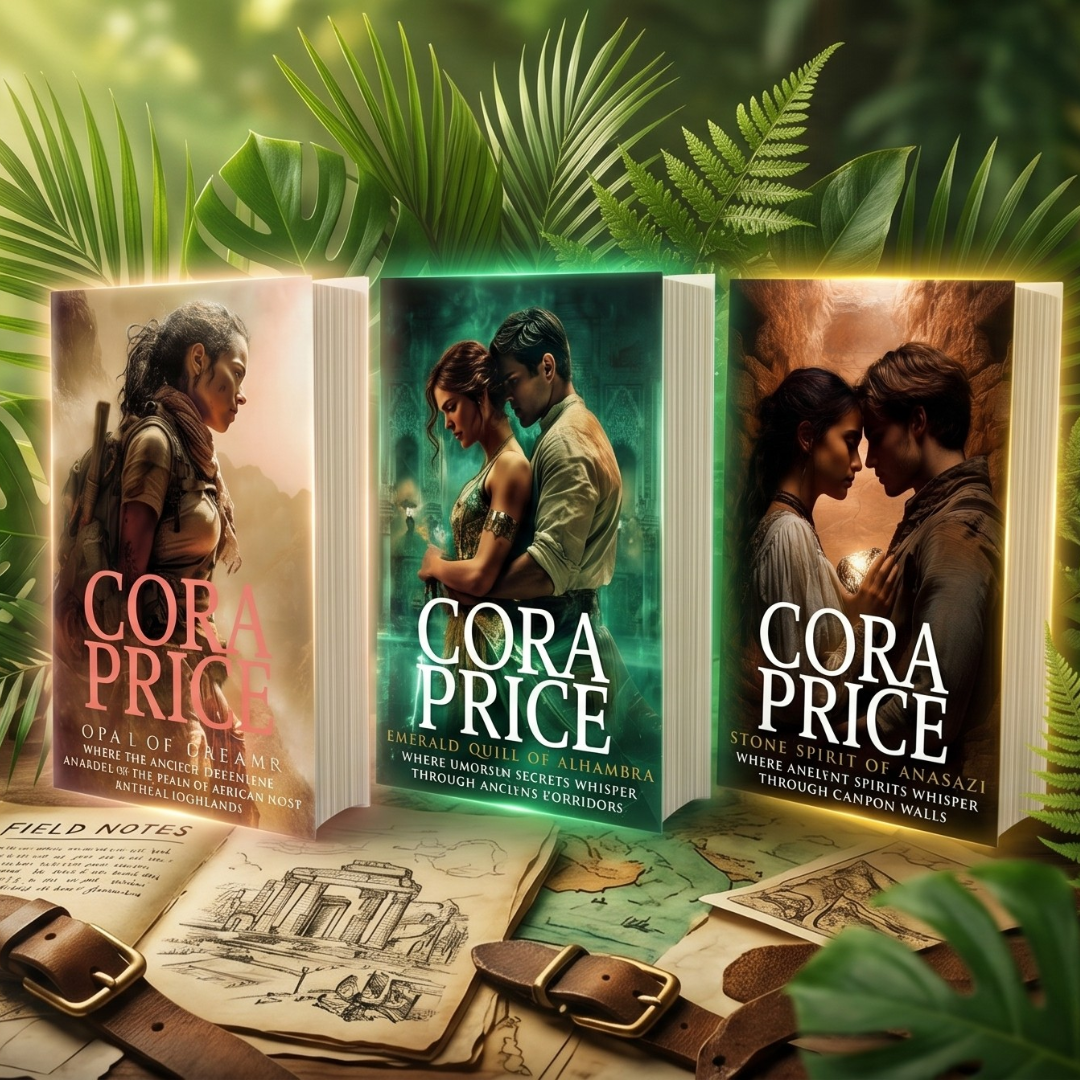 The Heart & Treasure Series Ebook Bundle 4: Books 10–12, Opal of Dreams, Stone Spirit of the Anasazi, Emerald Quill of the Alhambra
