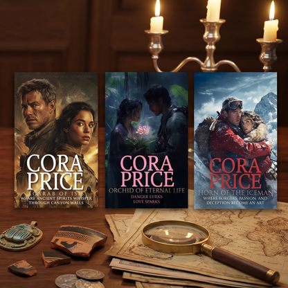 The Heart & Treasure Series Ebook Bundle 6: Books 16–18, Scarab of Isis, Horn of the Iceman, Orchid of Eternal Life