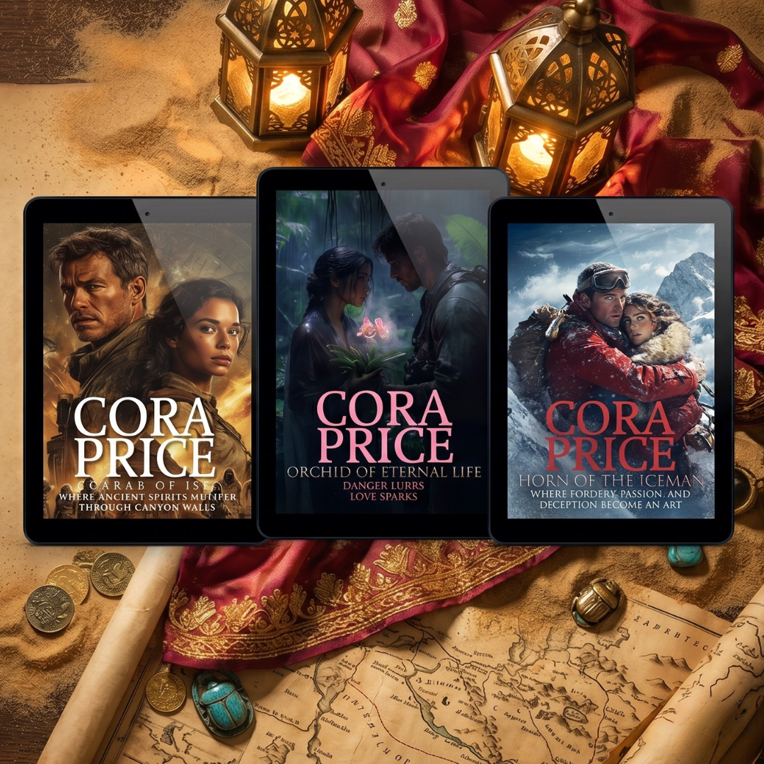 The Heart & Treasure Series Ebook Bundle 6: Books 16–18, Scarab of Isis, Horn of the Iceman, Orchid of Eternal Life