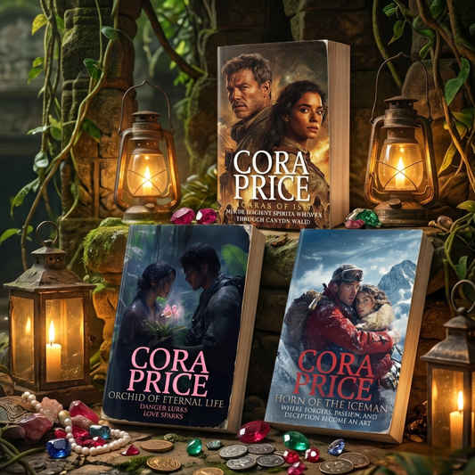 The Heart & Treasure Series Ebook Bundle 6: Books 16–18, Scarab of Isis, Horn of the Iceman, Orchid of Eternal Life