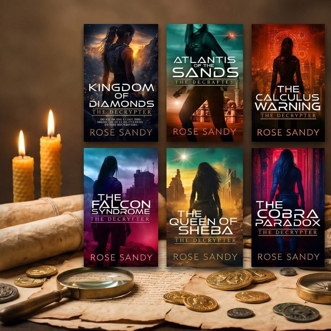 The Decrypter Series: Books 7–12, Calla Cress Decrypter Thriller Ebook, Rose Sandy Bundle