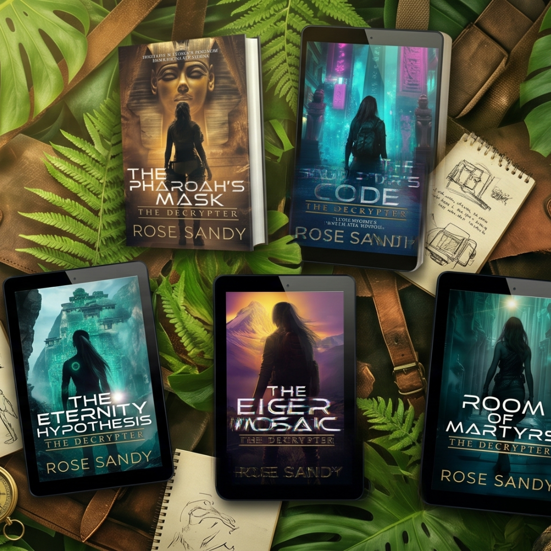The Decrypter Series: Books 13–18, Calla Cress Decrypter Thriller Ebook, Rose Sandy Bundle