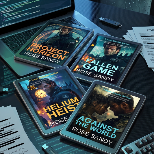 The Nash Shields Complete Omnibus: Books 1–4 Paperback  Bundle: Helium Heist, Fallen Game, Project Horizon, Against the World