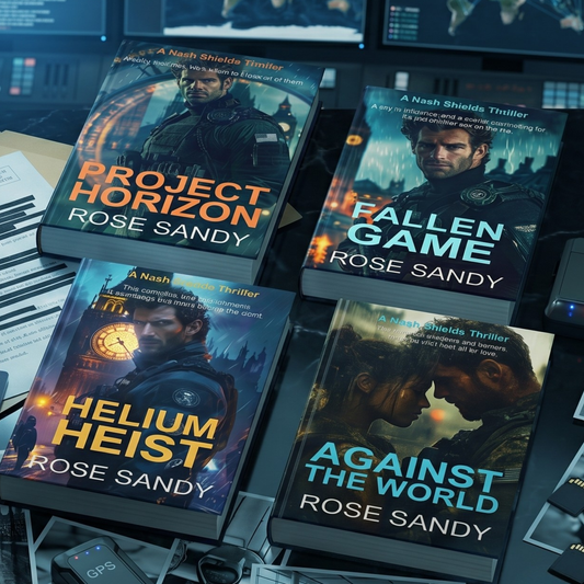 The Nash Shields Complete Omnibus: Books 1–4 Paperback  Bundle: Helium Heist, Fallen Game, Project Horizon, Against the World