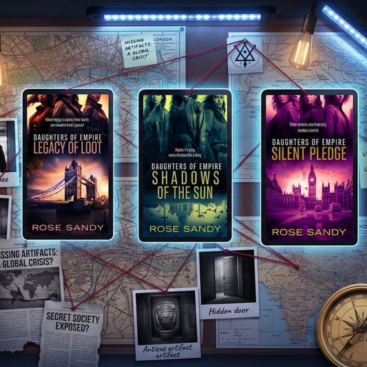 Daughters of Empire Ebook Bundle: Books 1–3, Legacy of Loot, Silent Pledge, Shadows of the Sun