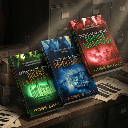 Daughters of Empire Paperback Bundle: Books 4-6: The Sapphire Conspiracy, The Paper Empire, The Queen's Labyrinth