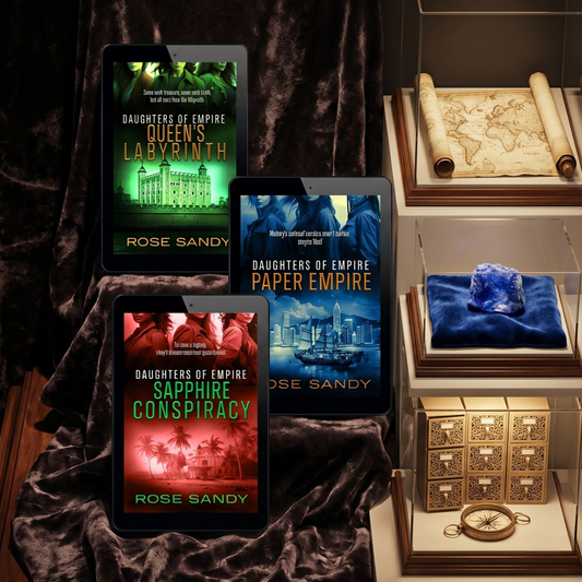 Daughters of Empire Ebook Bundle: Books 4–6: The Sapphire Conspiracy, The Paper Empire, The Queen's Labyrinth
