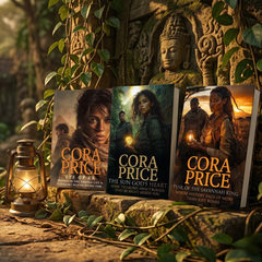 The Cora Price Heart & Treasure Paperback Bundle: Books 1–3, Sun God's Heart, Eye of Ra, Elephant Tusk of the Savannah King