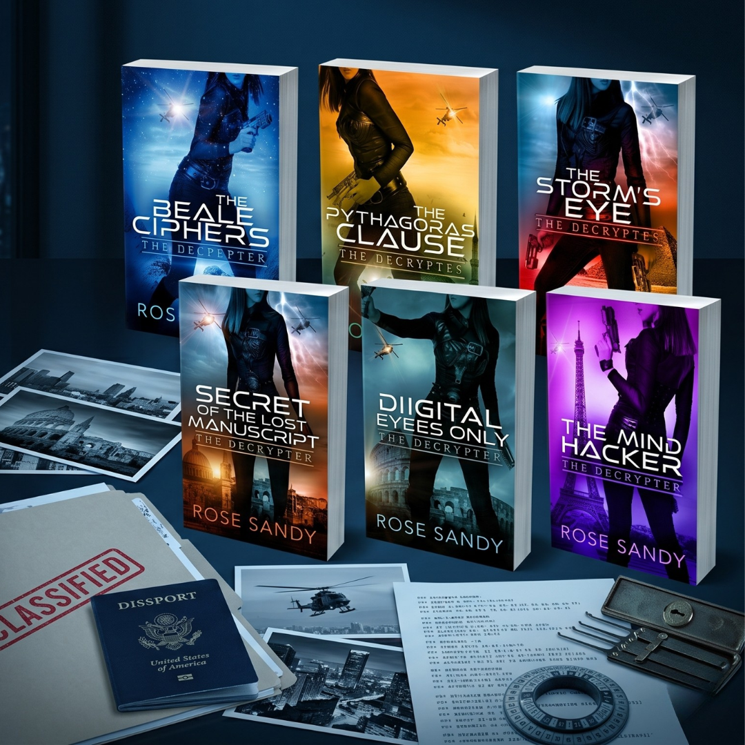 The Decrypter Series: Rose Sandy, Books 1–7 Paperback Bundle