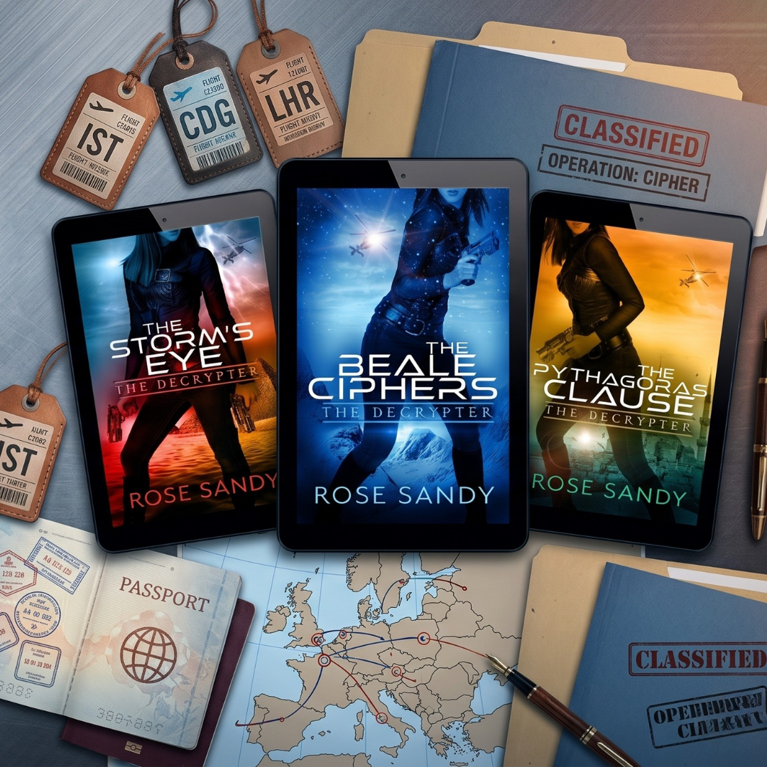 The Decrypter Series: Rose Sandy, Books 4-6 Paperback Bundle
