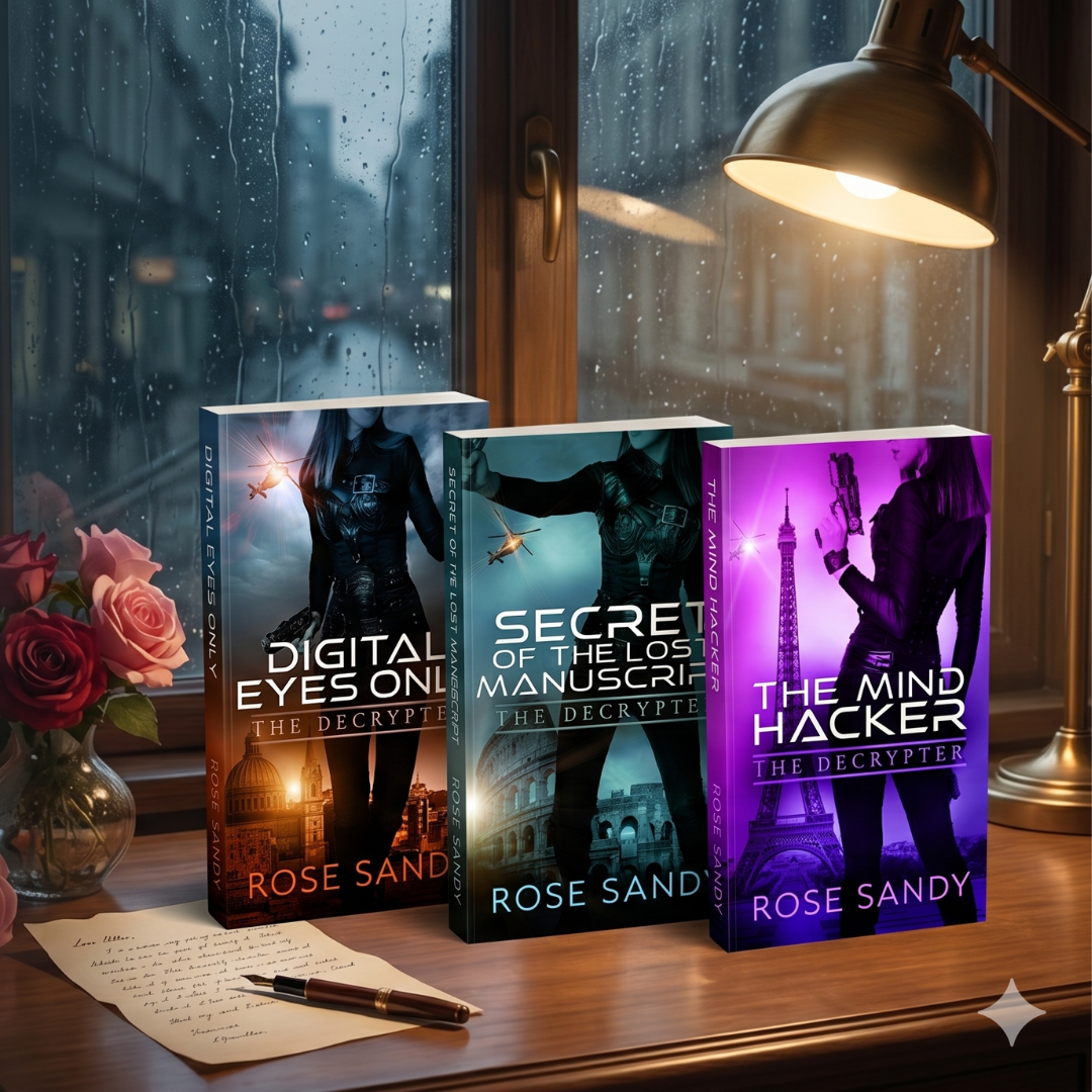 The Decrypter Series: Books 1–3, Calla Cress Decrypter Thriller Ebook, Rose Sandy Bundle