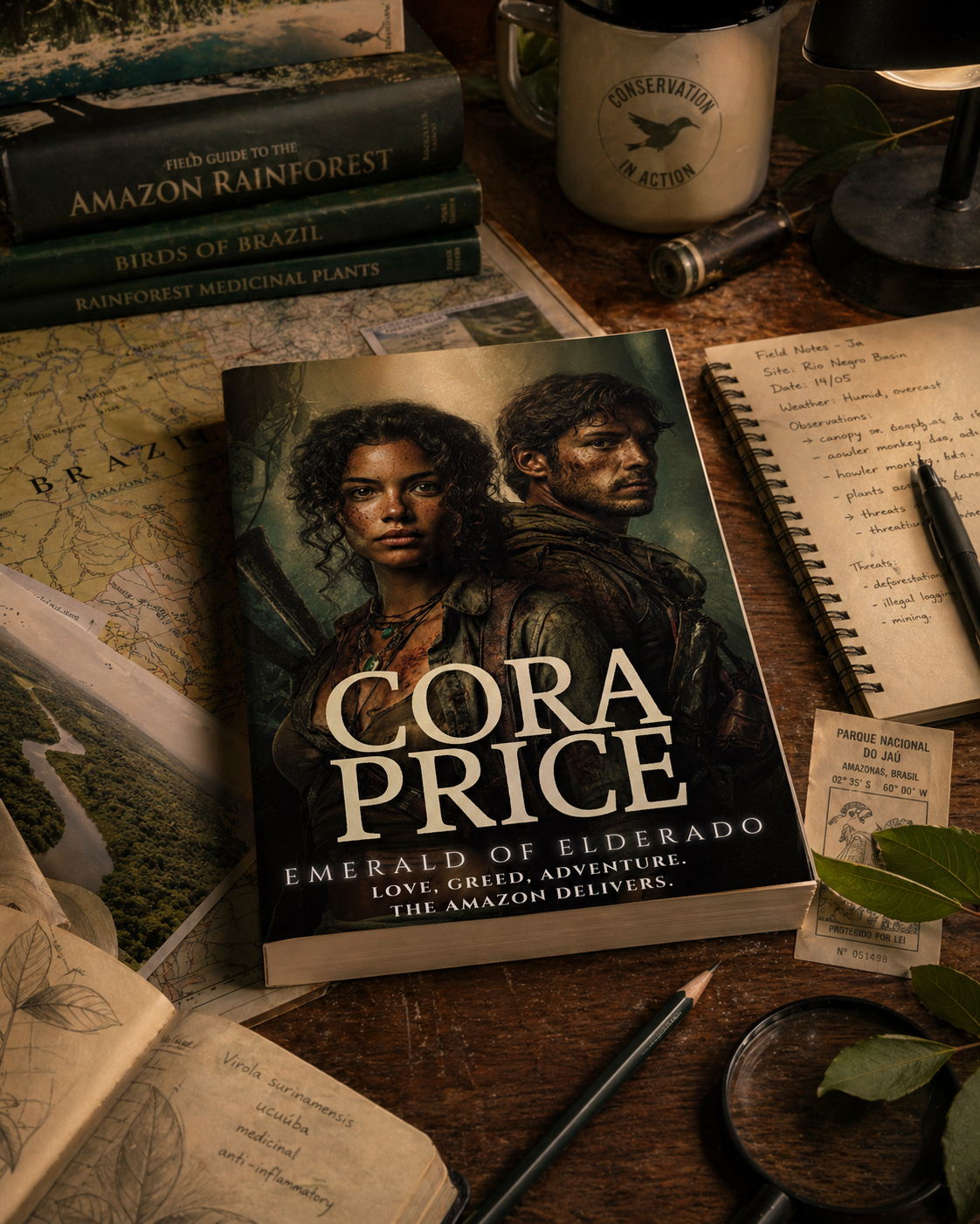 Emerald of Eldorado: Cora Price, The Heart & Treasure Series, Book 5