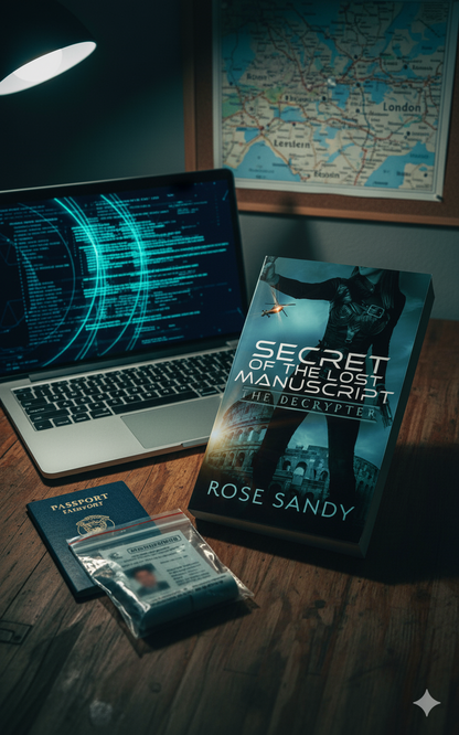The Decrypter: Secret of The Lost Manuscript, Book 1 - Rose Sandy
