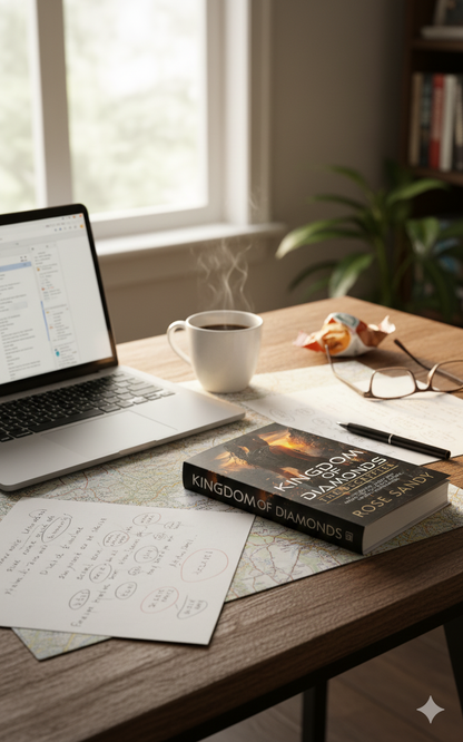 The Decrypter and the Kingdom Of Diamonds : The Calla Cress Decrypter Thriller Series, Book 8, Rose Sandy