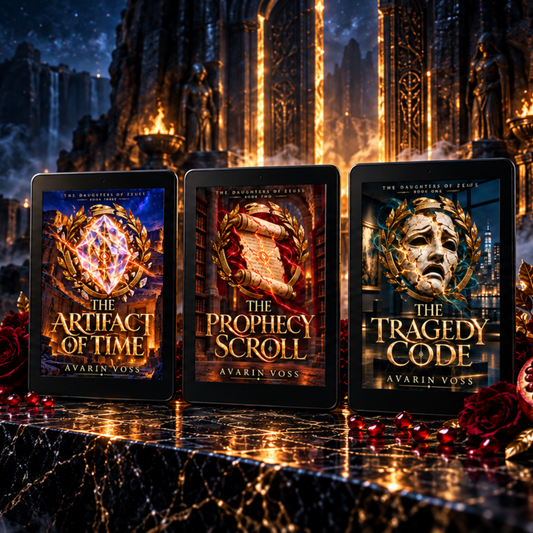The Daughters of Zeus Ebook Bundle: Books 1–3, The Tragedy Code, The Prophecy Scroll, The Artifact of Time