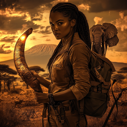 Tusk of the Savannah King: The Heart & Treasure Series, Book 3 - Cora Price