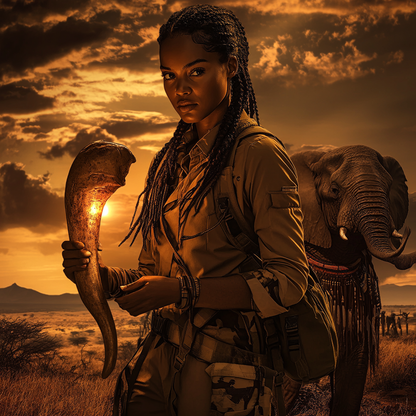 Tusk of the Savannah King: The Heart & Treasure Series, Book 3 - Cora Price