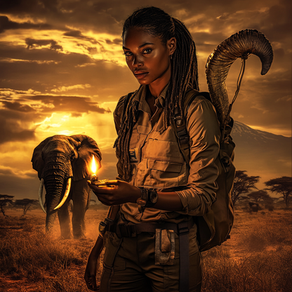 Tusk of the Savannah King: The Heart & Treasure Series, Book 3 - Cora Price