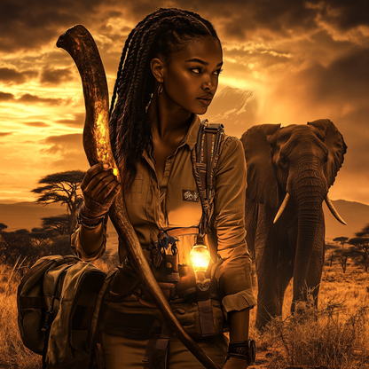 Tusk of the Savannah King: The Heart & Treasure Series, Book 3 - Cora Price