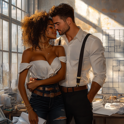 Blueprints of the Heart: The Havenbrook Romance Series, Book 1 - Audrey Stone