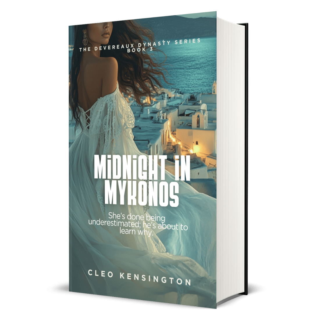 Midnight in Mykonos: The Devereaux Dynasty Series, Cleo Kensington, Book 3