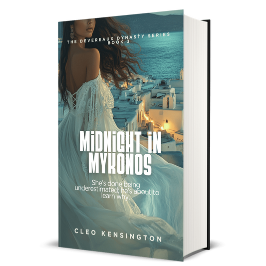Midnight in Mykonos: The Devereaux Dynasty Series, Cleo Kensington, Book 3