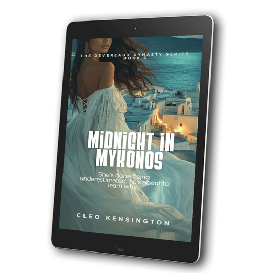 Midnight in Mykonos: The Devereaux Dynasty Series, Cleo Kensington, Book 3