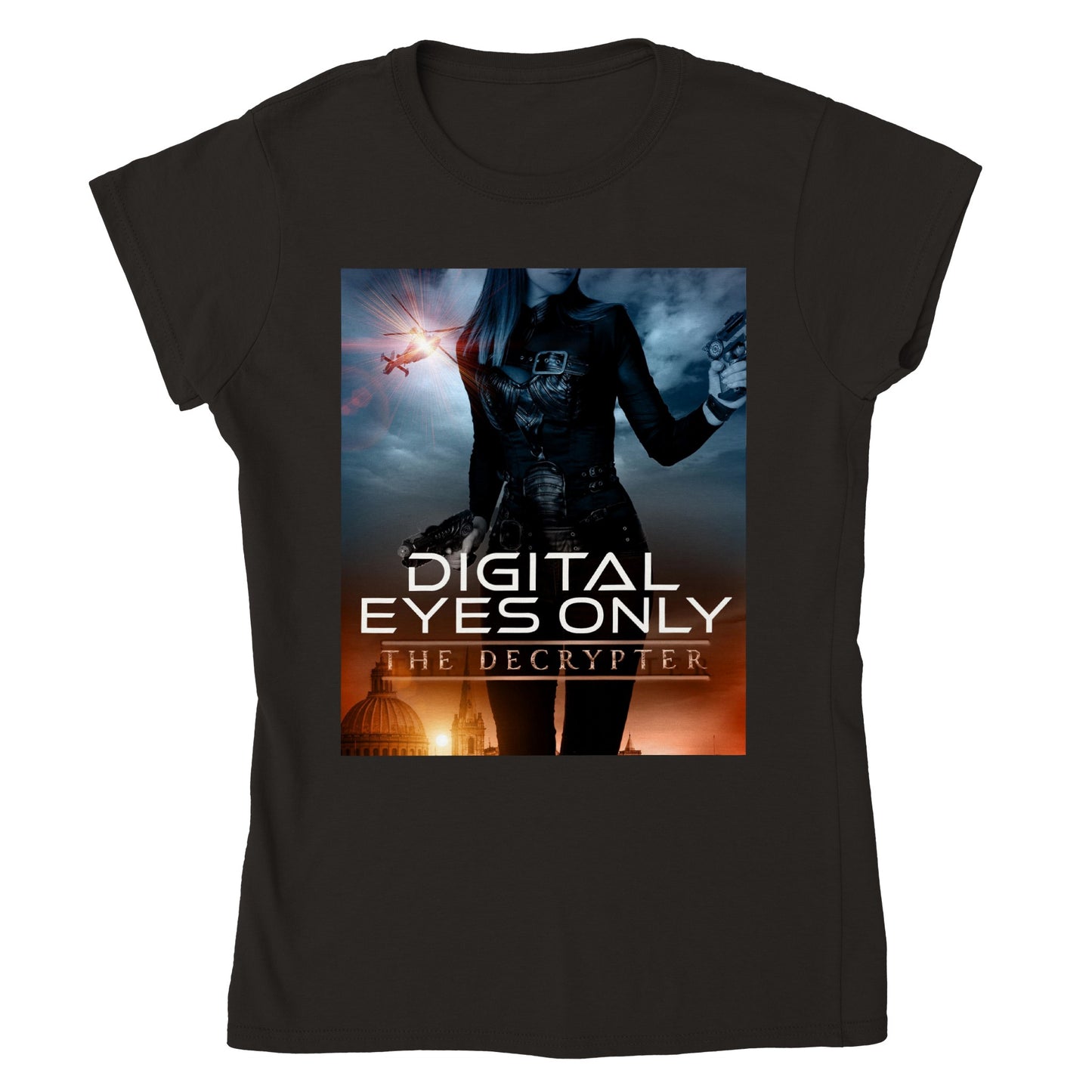 Digital Eyes Only Classic Women's Crewneck T-shirt
