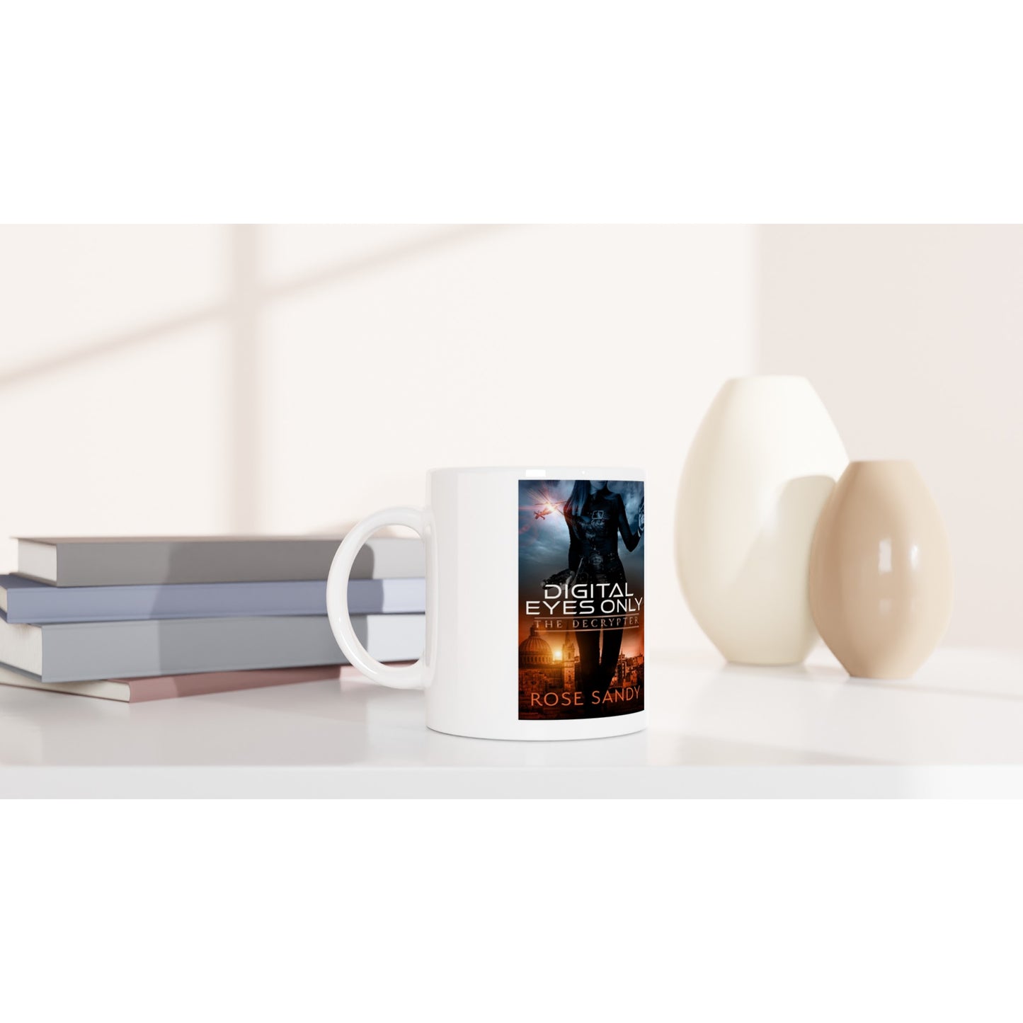 Digital Eyes Only White 11oz Ceramic Mug