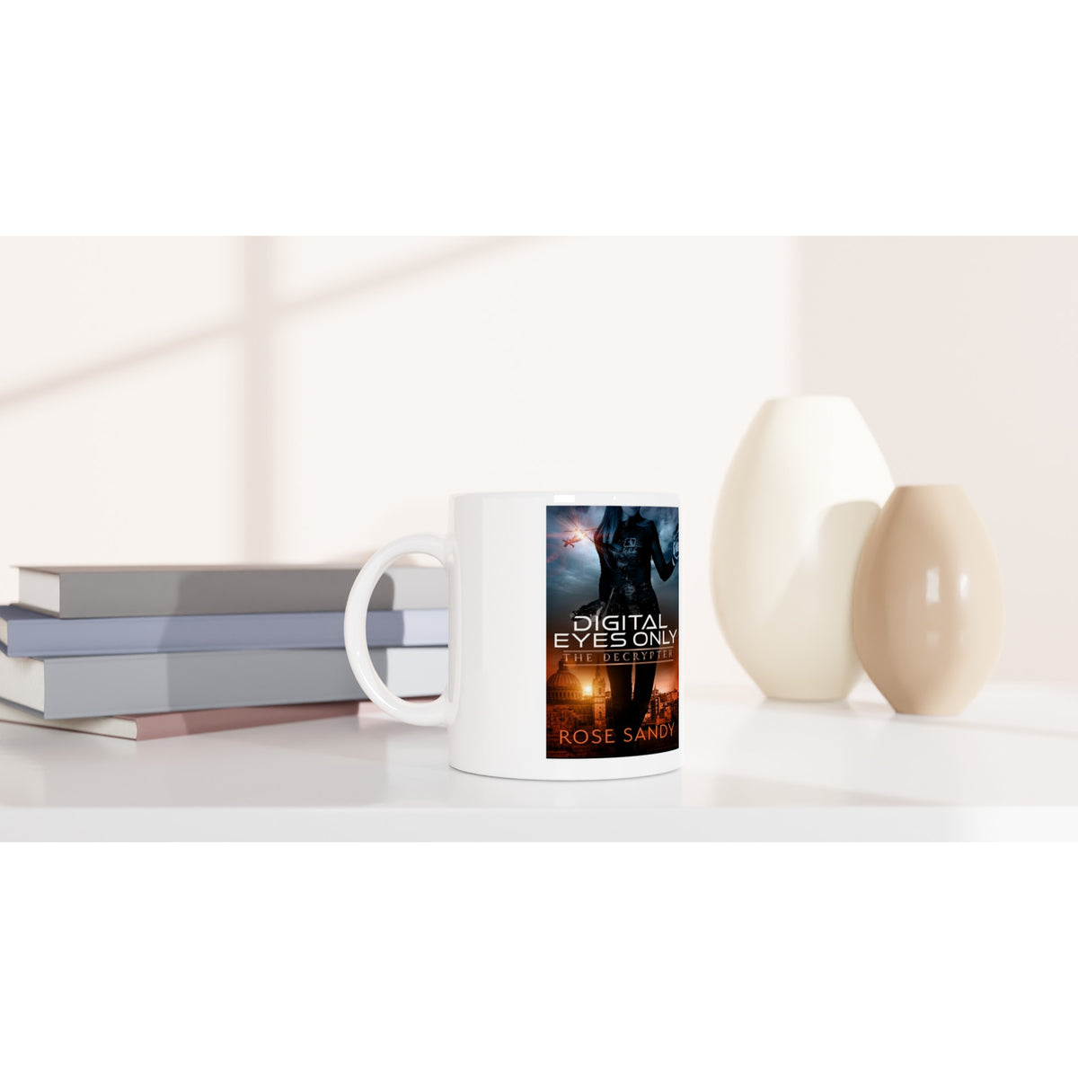 Digital Eyes Only White 11oz Ceramic Mug
