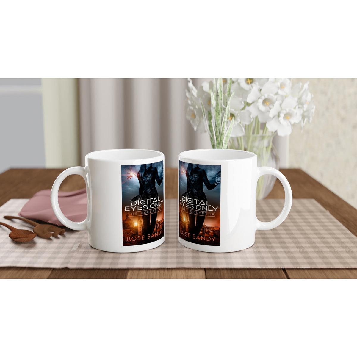 Digital Eyes Only White 11oz Ceramic Mug