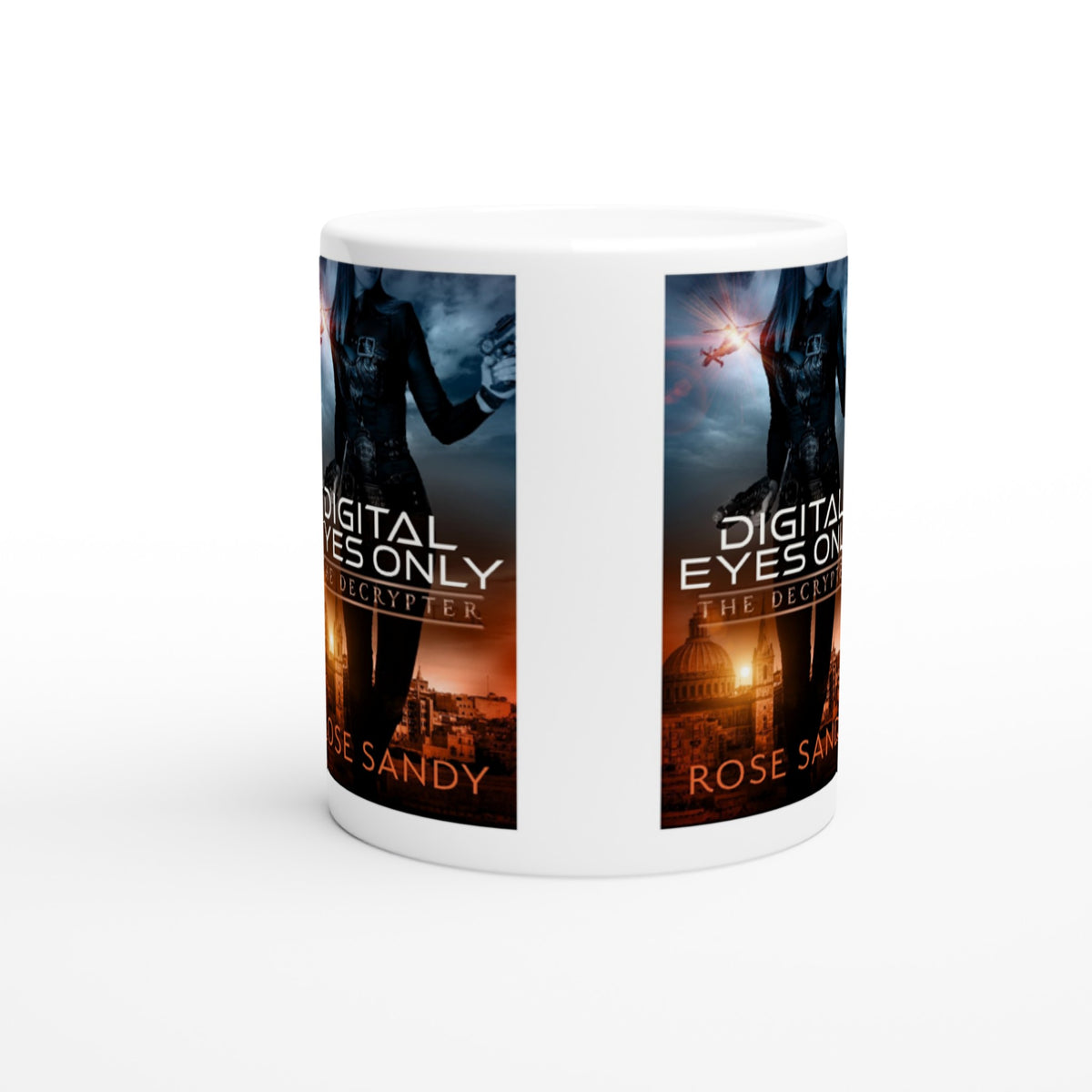 Digital Eyes Only White 11oz Ceramic Mug