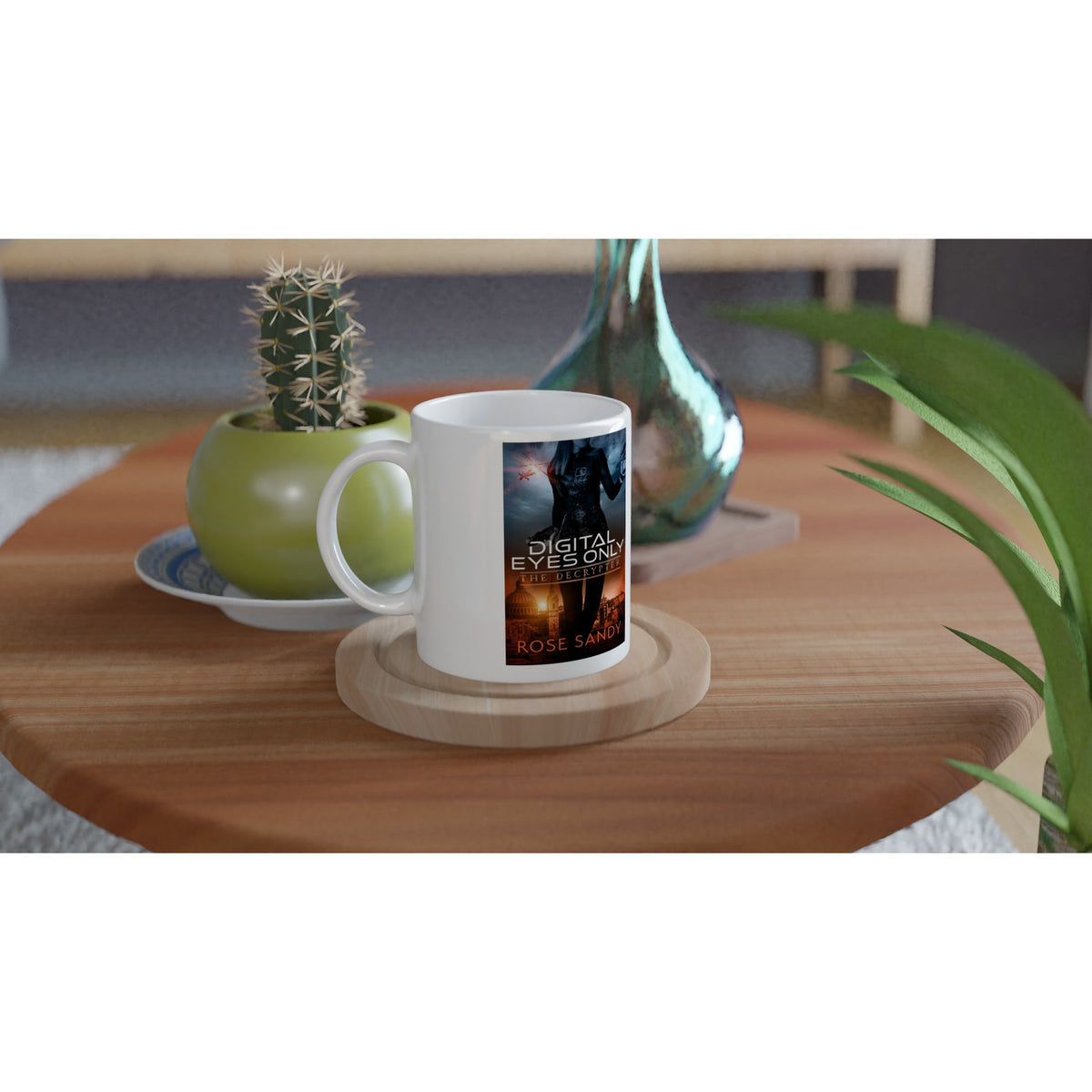 Digital Eyes Only White 11oz Ceramic Mug