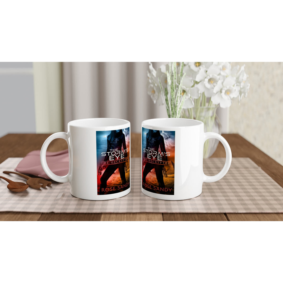 The Storm's Eye White 11oz Ceramic Mug