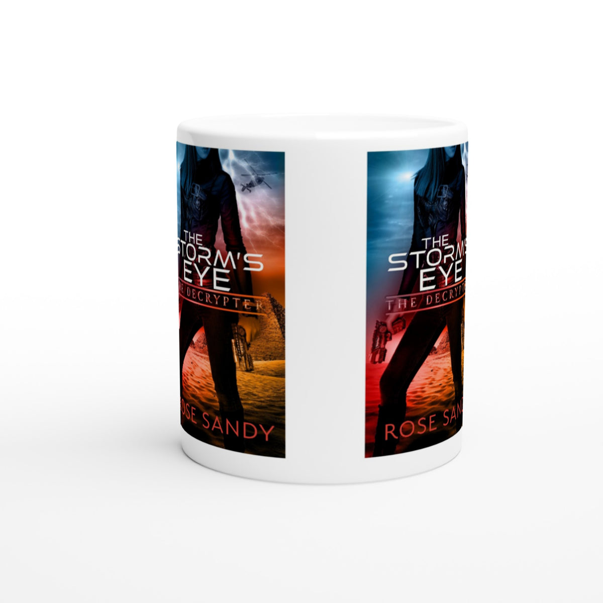 The Storm's Eye White 11oz Ceramic Mug